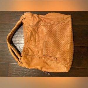 Christopher Kon leather hobo bag.